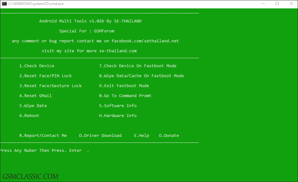 android multi tool and fastboot usb driver