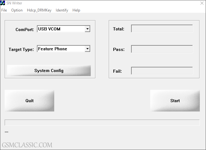 SN Write Tool v1.1636