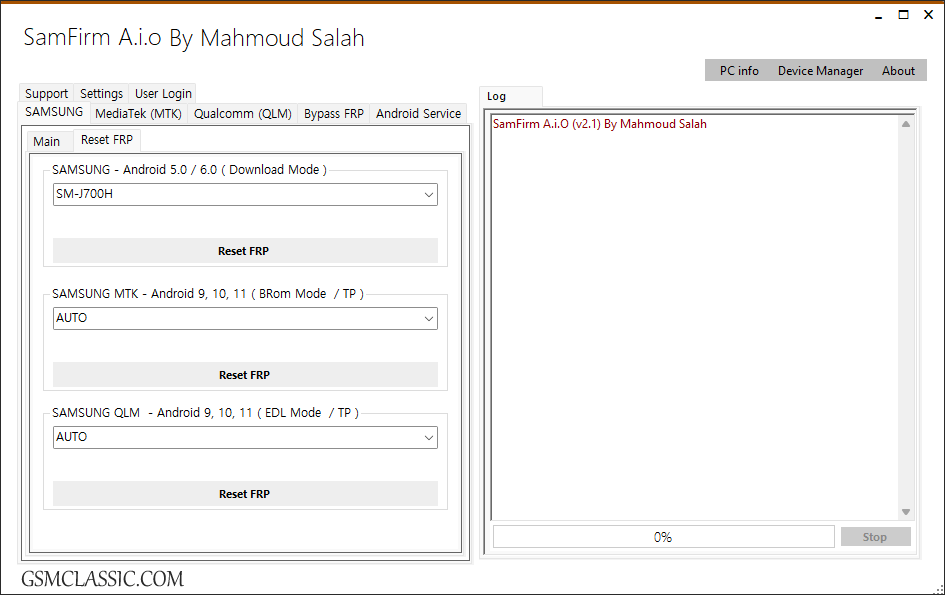 samfirm aio tool