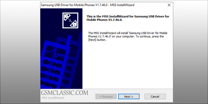 Samsung USB Driver v1.7.46.0