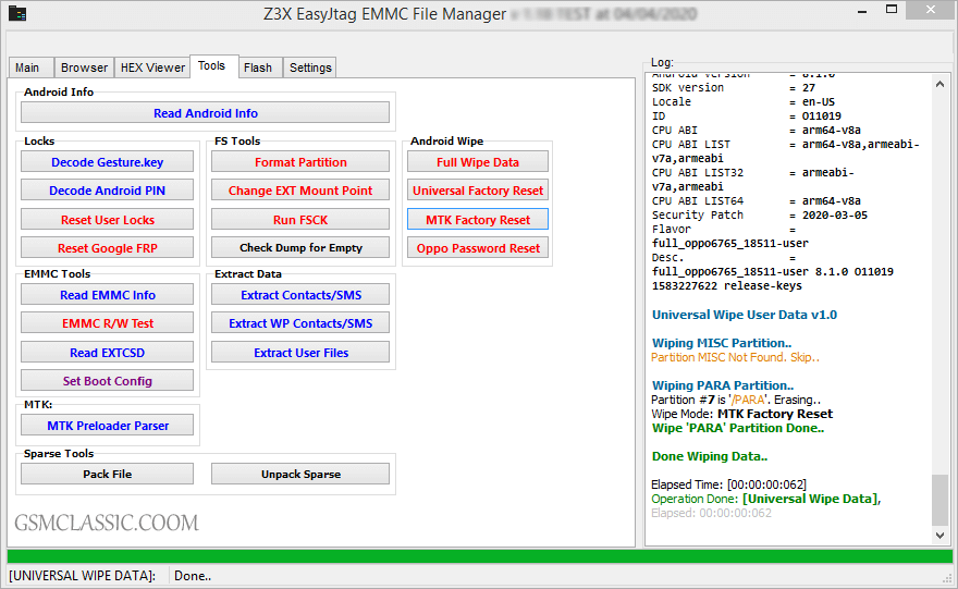 Easy Jtag eMMC File Manager Addon v1.17 Setup File