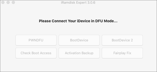 iRamdisk Expert 3.0.3 Tool For MAC