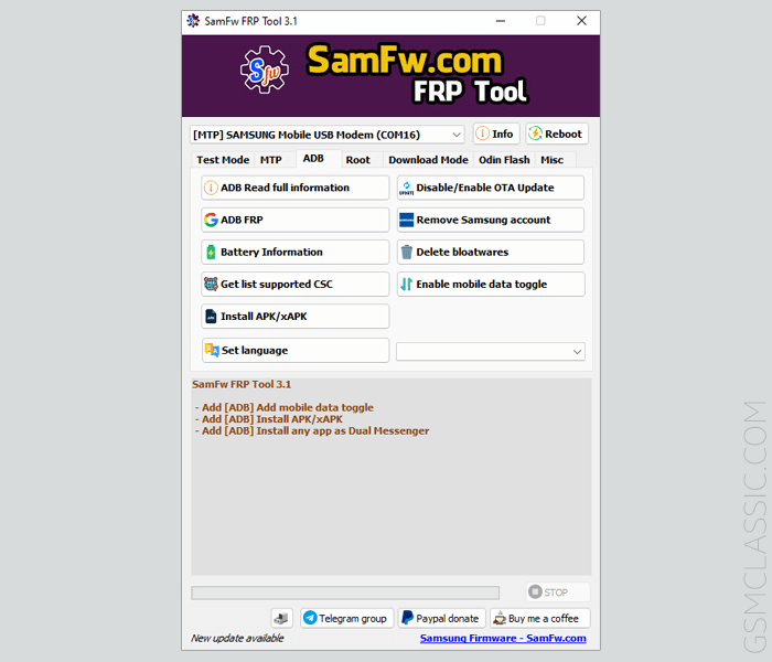 SamFw FRP Tool